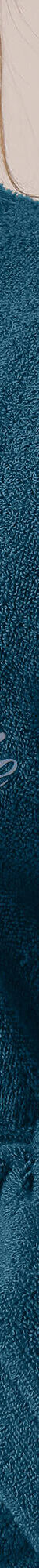 Peignoir mixte adulte uni coton éponge bouclette col kimono personnalisé (bleu paon) Peignoir mixte adulte uni coton éponge bouclette col kimono personnalisé (bleu paon)
